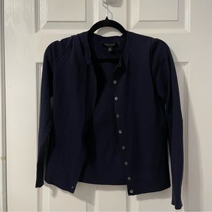 Banana Republic navy cardigan